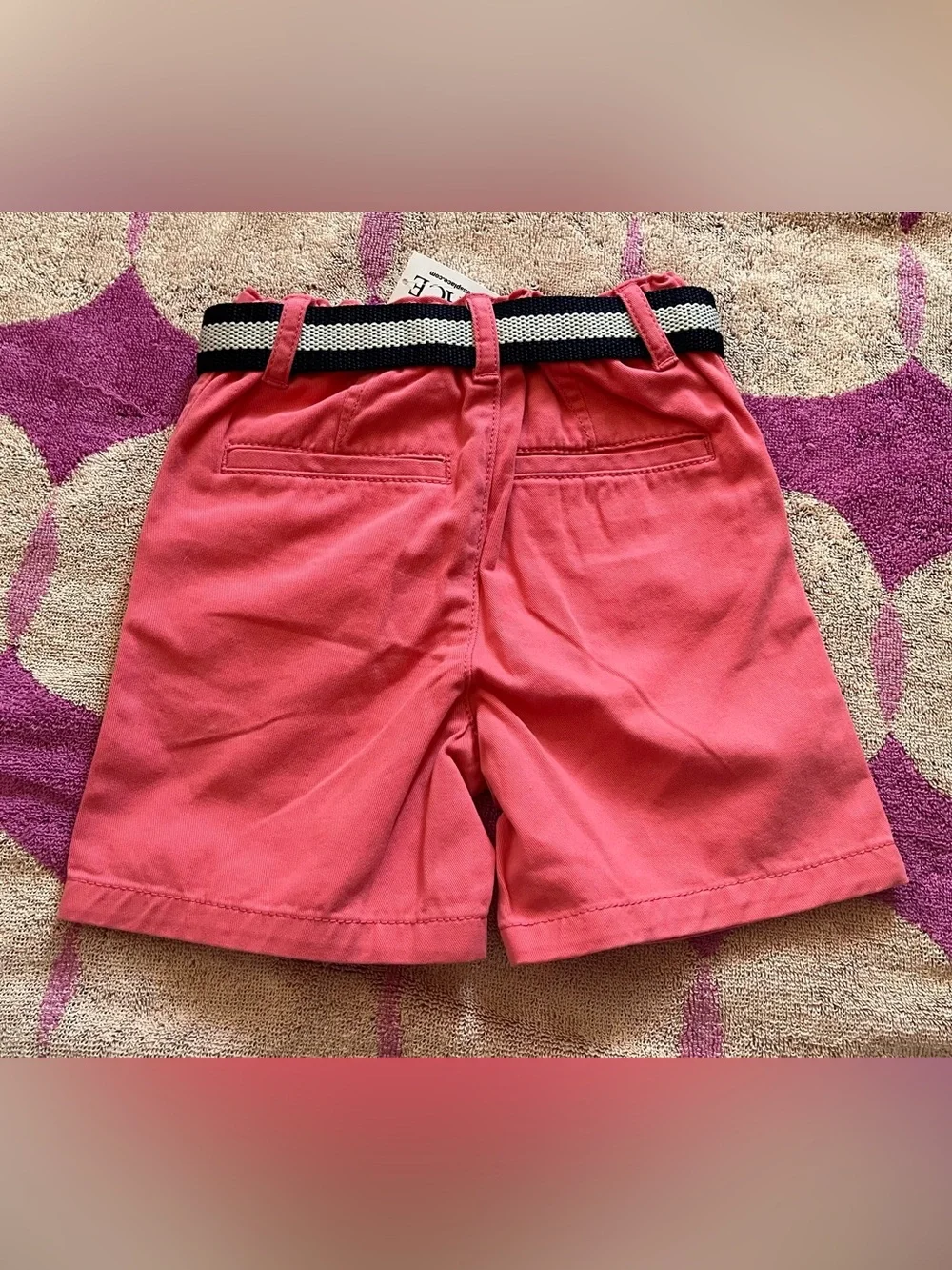 NWT The Children’s Place Boys Belted Chino Shorts size 3T